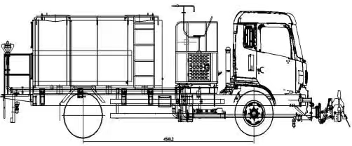 東風天錦高壓清洗車