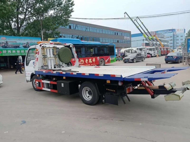 五十鈴藍(lán)牌一拖二清障車