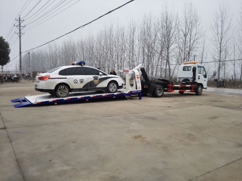 五十鈴藍(lán)牌一拖二清障車