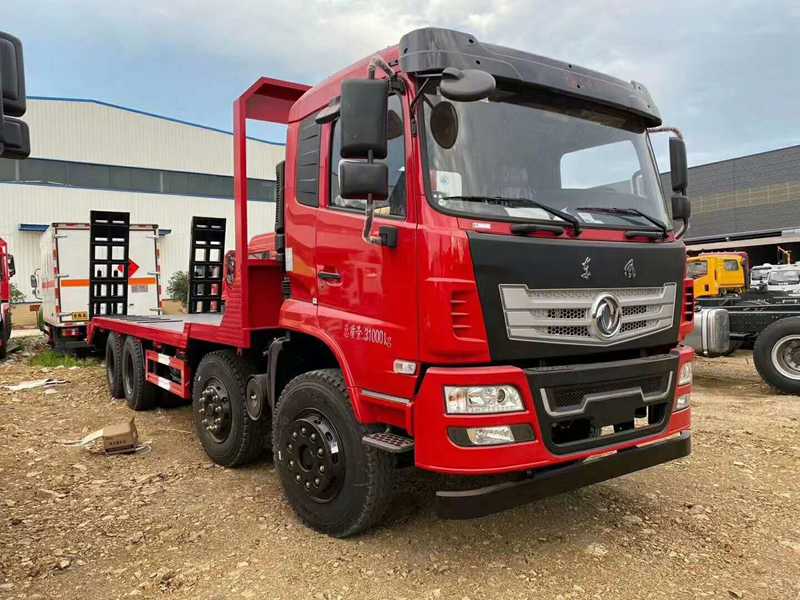 東風D17前四后八平板運輸車圖片