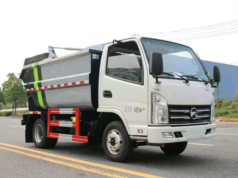 凱馬后掛桶垃圾車